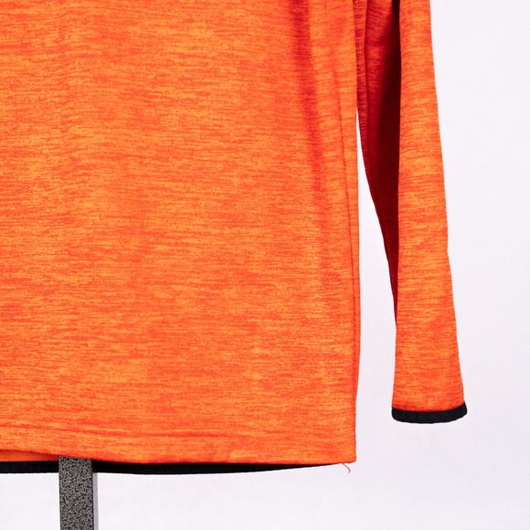 Under Armour Fleece 1/2 Zip Mens Size SMALL Orange #1357145 Outdoor Hunting Gorp - Picture 3 of 6